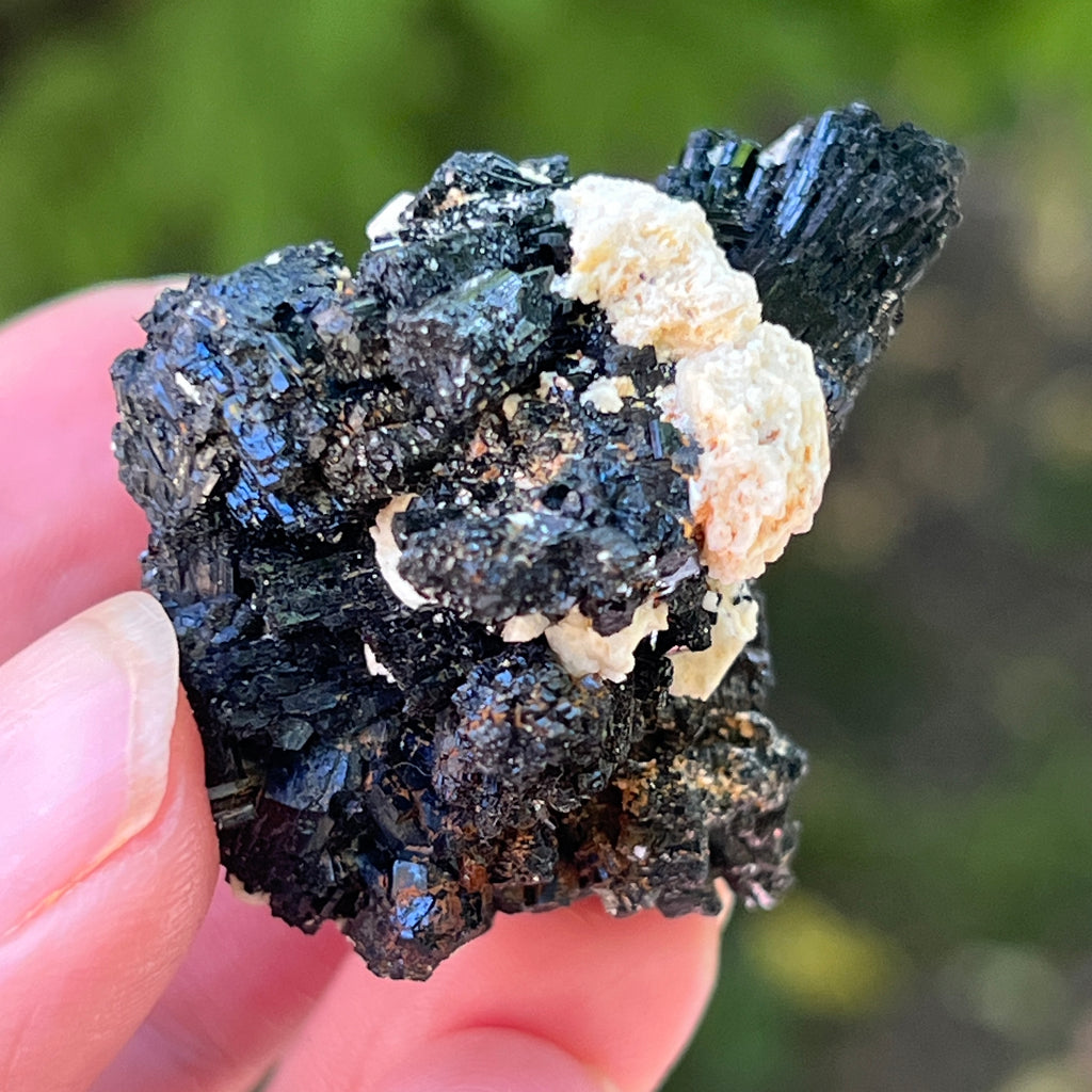 Cluster turmalina neagra model 13 din Erongo, Namibia, pietre semipretioase - druzy.ro 4 