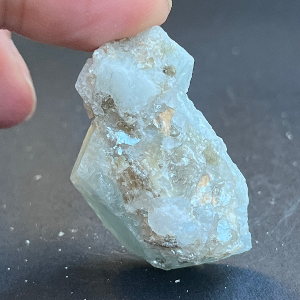 Acvamarin Pakistan piatra bruta model pk12, druzy.ro, pietre semipretioase 7