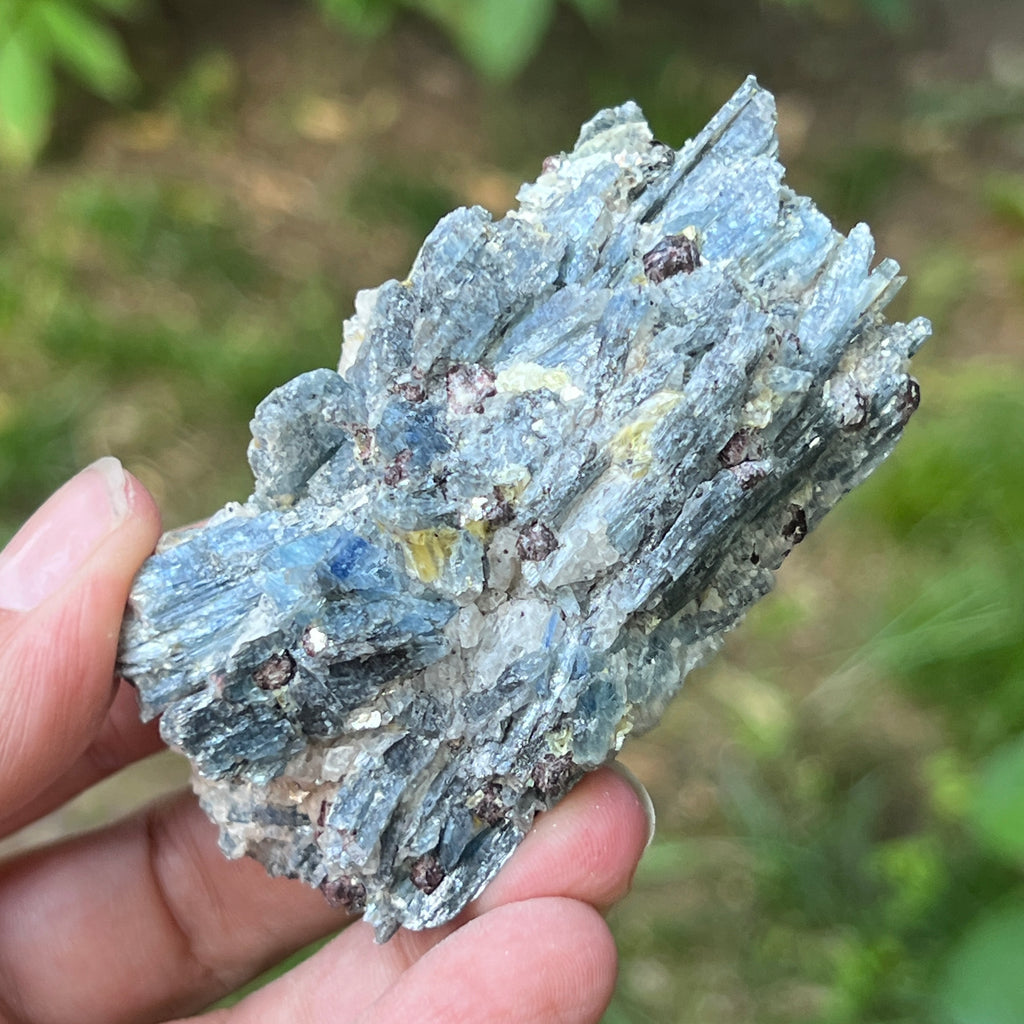 Kianit albastru (Cianit) piatra bruta din Zimbabwe model 4, pietre semipretioase - druzy.ro 6 