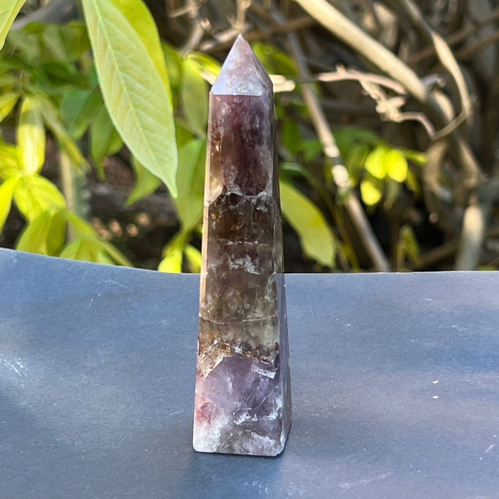 Obelisc super 7 (super seven) din Brazilia model 2, pietre semipretioase - druzy.ro 3 