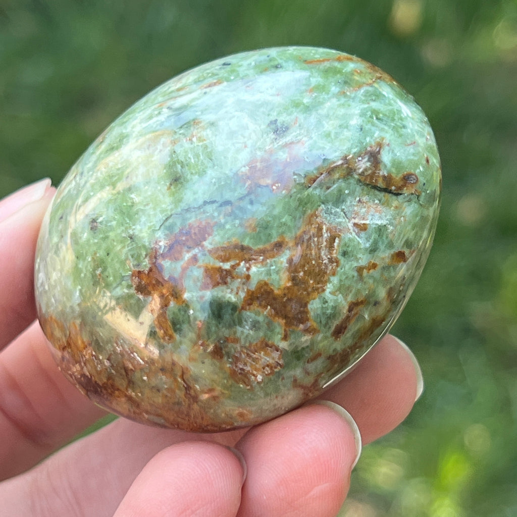 Palmstone crisopraz | Model 5, pietre semipretioase - druzy.ro 3 