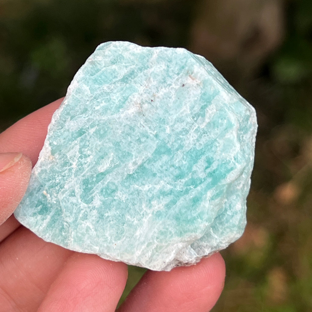 Amazonit piatra bruta din Brazilia model 11, pietre semipretioase - druzy.ro 2 