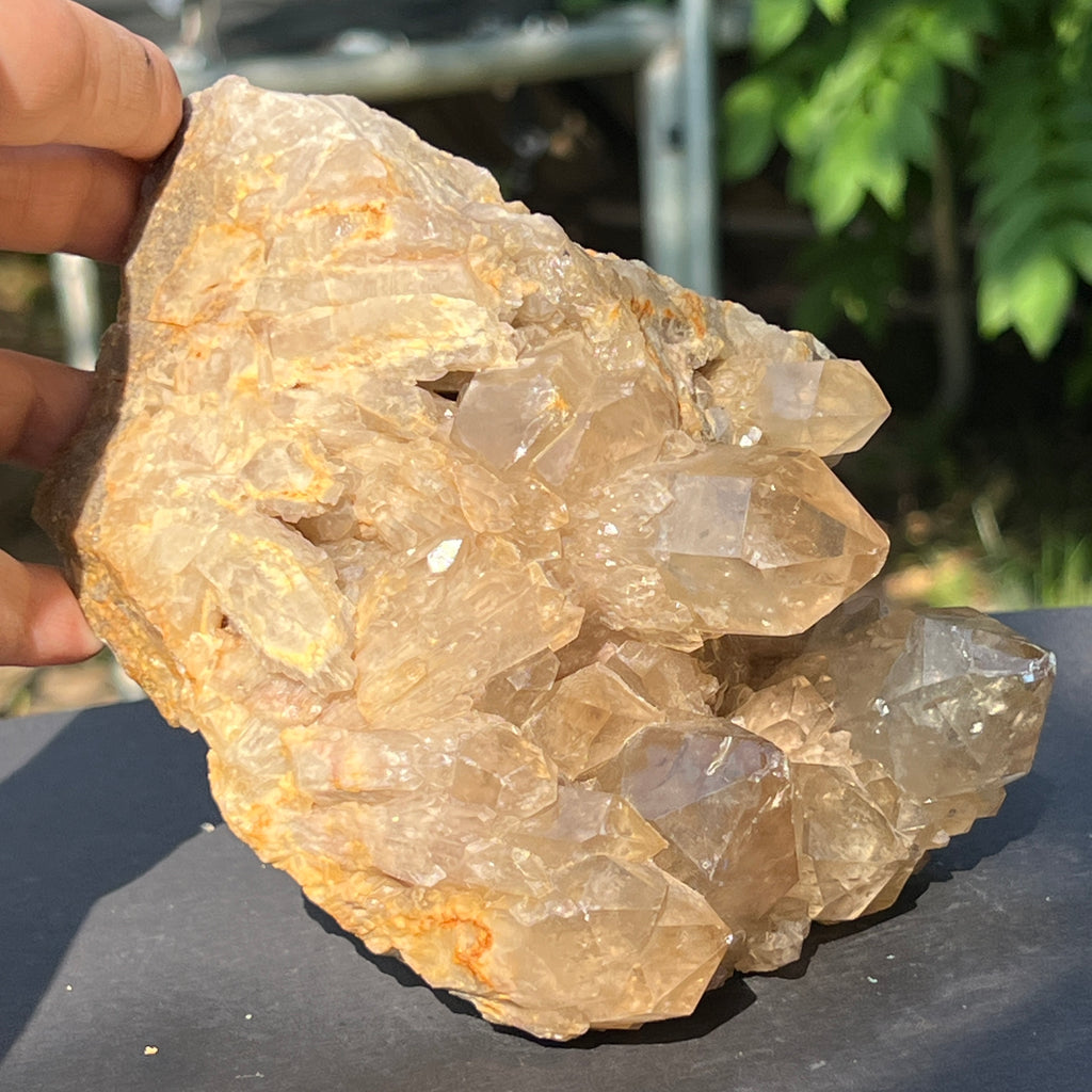 Citrin fumuriu din Congo – specimen natural, netratat | Model 7, pietre semipretioase - druzy.ro 3 