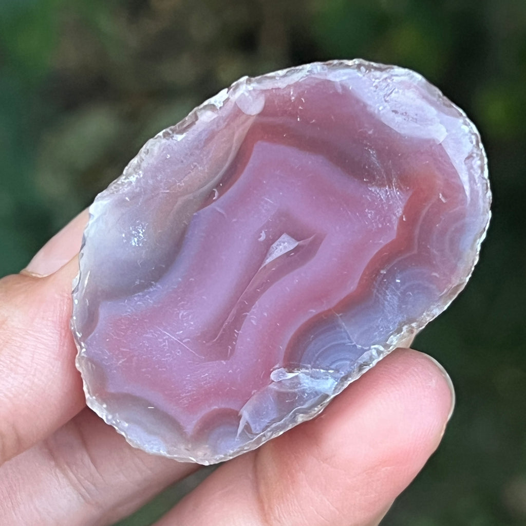Agat de Botswana, nodul agat river model 7, pietre semipretioase - druzy.ro 3 