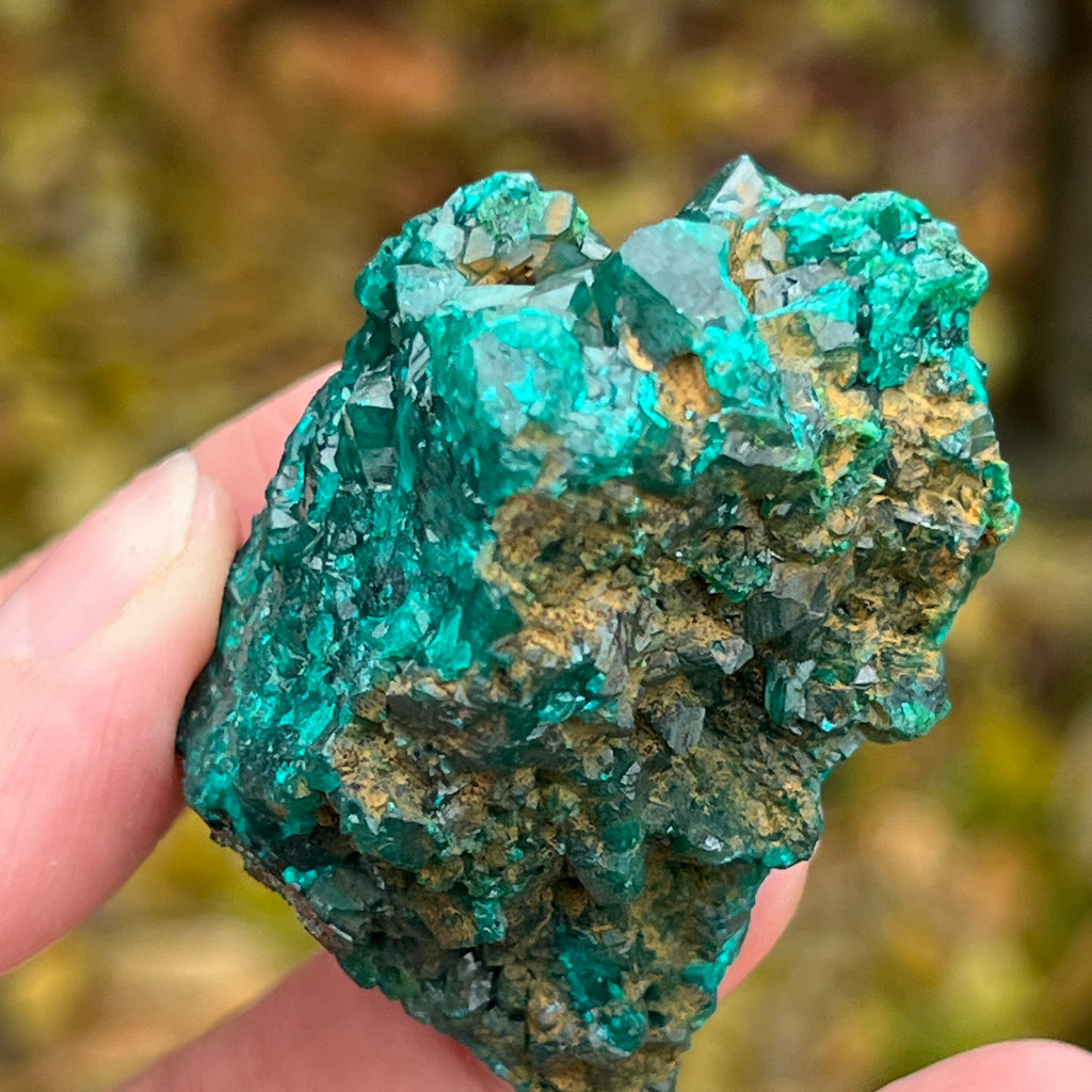 Dioptaz cluster din Congo model 10, pietre semipretioase - druzy.ro 10 