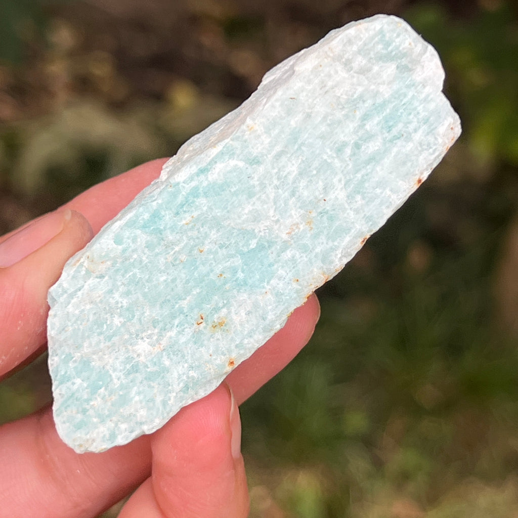 Amazonit piatra bruta din Brazilia model 9, pietre semipretioase - druzy.ro 5 