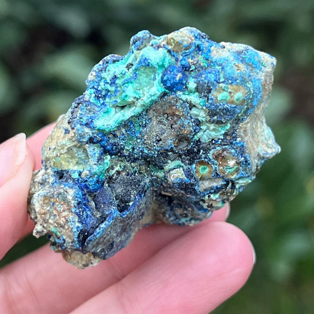 Azurit malachit piatra bruta model 5, pietre semipretioase - druzy.ro 2 
