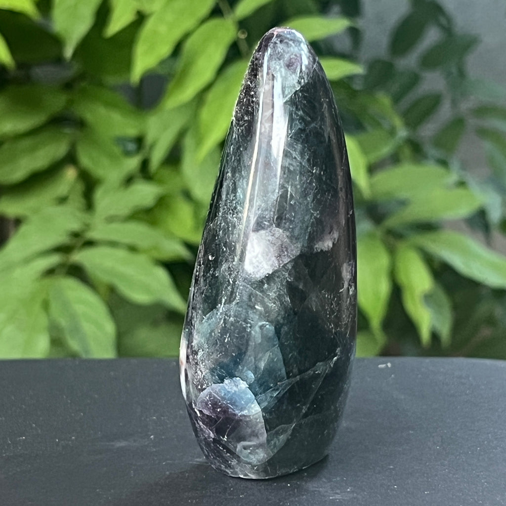Fluorit verde structura forma libera model 9, pietre semipretioase - druzy.ro 5 