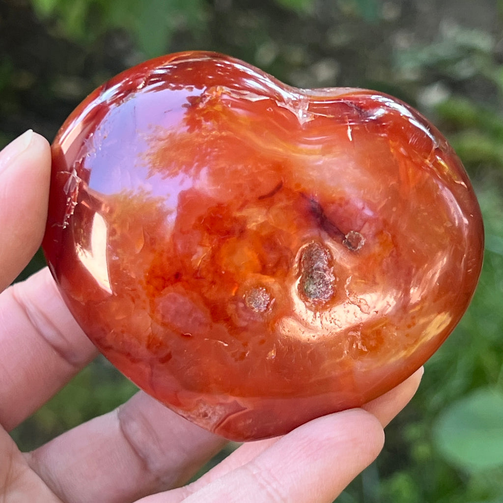 Carneol inima m3, pietre semipretioase - druzy.ro 3 