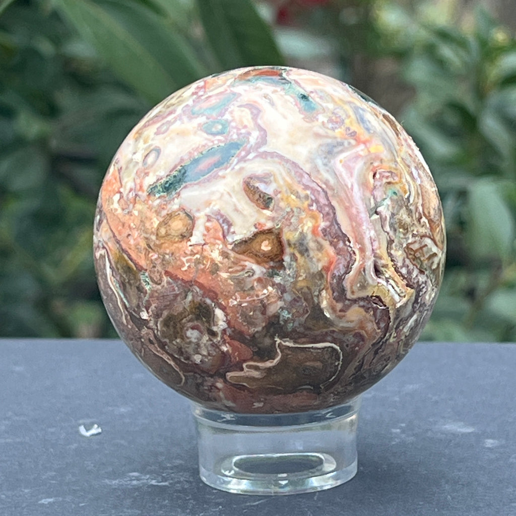 Sfera jasp peisaj ( landscape) din Namibia model 1, pietre semipretioase - druzy.ro 6 