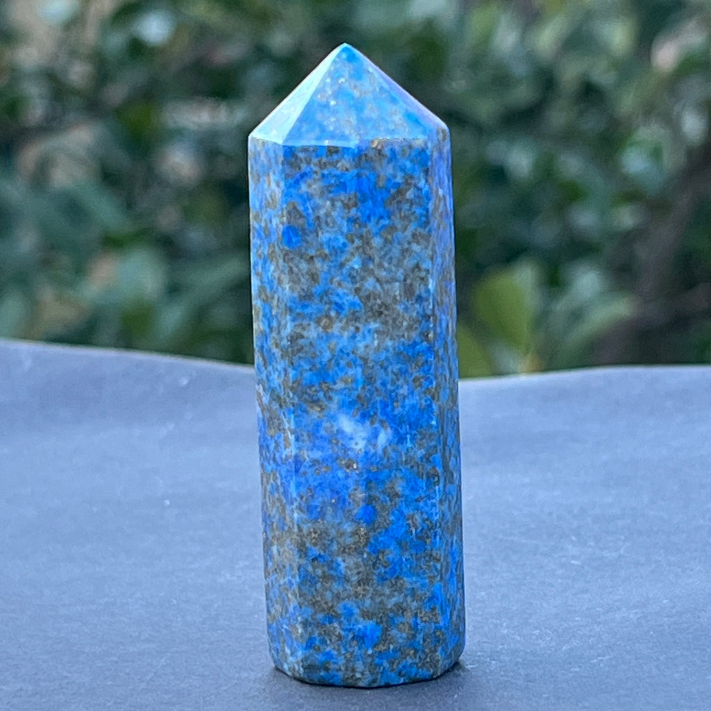 Turn/obelisc lapis lazuli m7, pietre semipretioase - druzy.ro 2 