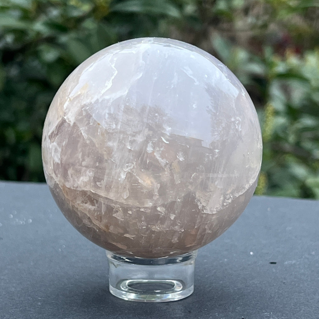 Sfera cuart calcedonie model 1, pietre semipretioase - druzy.ro 2 