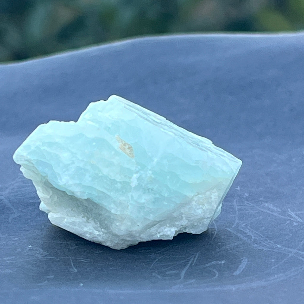 Acvamarin Pakistan piatra bruta model pk13, pietre semipretioase - druzy.ro 4 