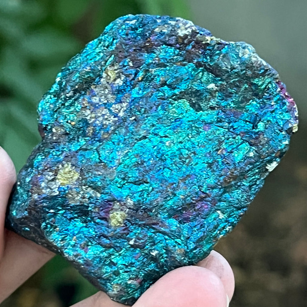 Calcopirita iridescentă din Mexic model 1, pietre semipretioase - druzy.ro 2 