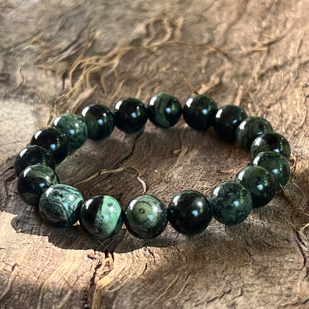 Bratara Jasp Kambaba 10 mm, pietre semipretioase - druzy.ro 3 