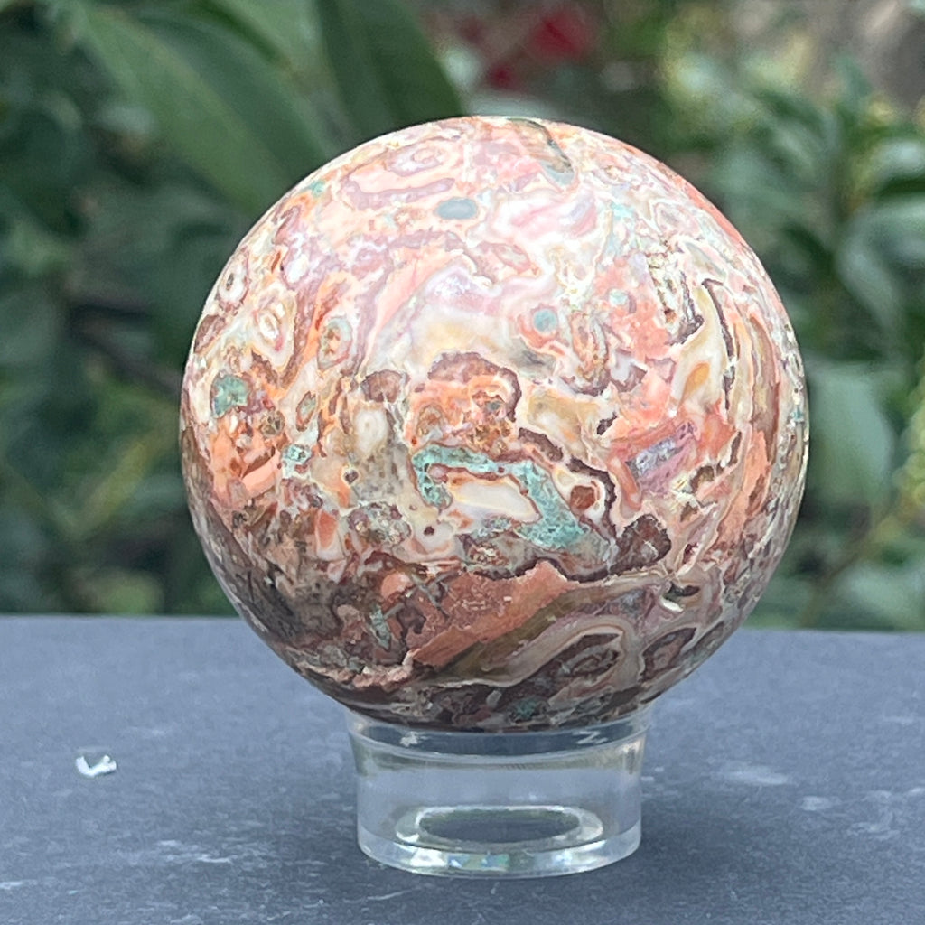 Sfera jasp peisaj ( landscape) din Namibia model 2, pietre semipretioase - druzy.ro 5 