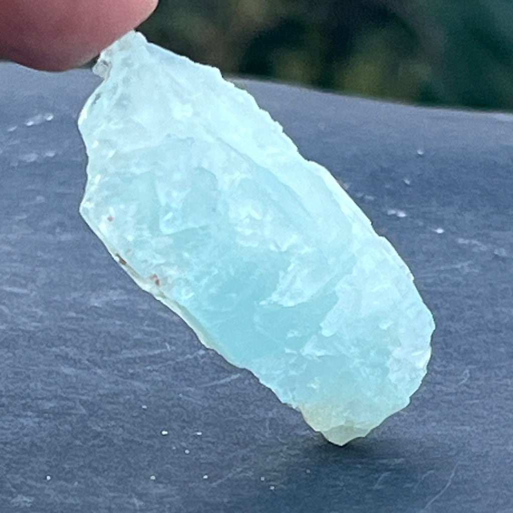 Acvamarin Pakistan piatra bruta model pk4, pietre semipretioase - druzy.ro 4 