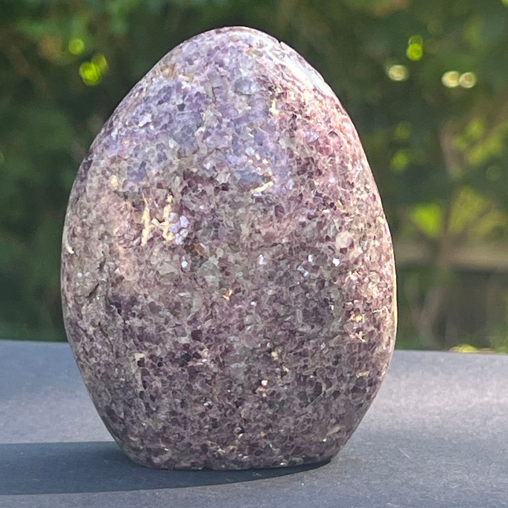 Sculptura Lepidolit forma libera | Model 3, pietre semipretioase - druzy.ro 4 