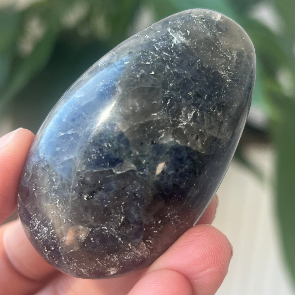 Palmstone Iolit (safir de apa) din Madagascar model 1, pietre semipretioase - druzy.ro 7 