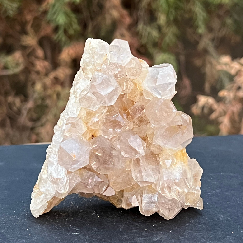 Cluster felie cuart incolor cristal de stanca din Zambia model 2, druzy.ro, cristale 2