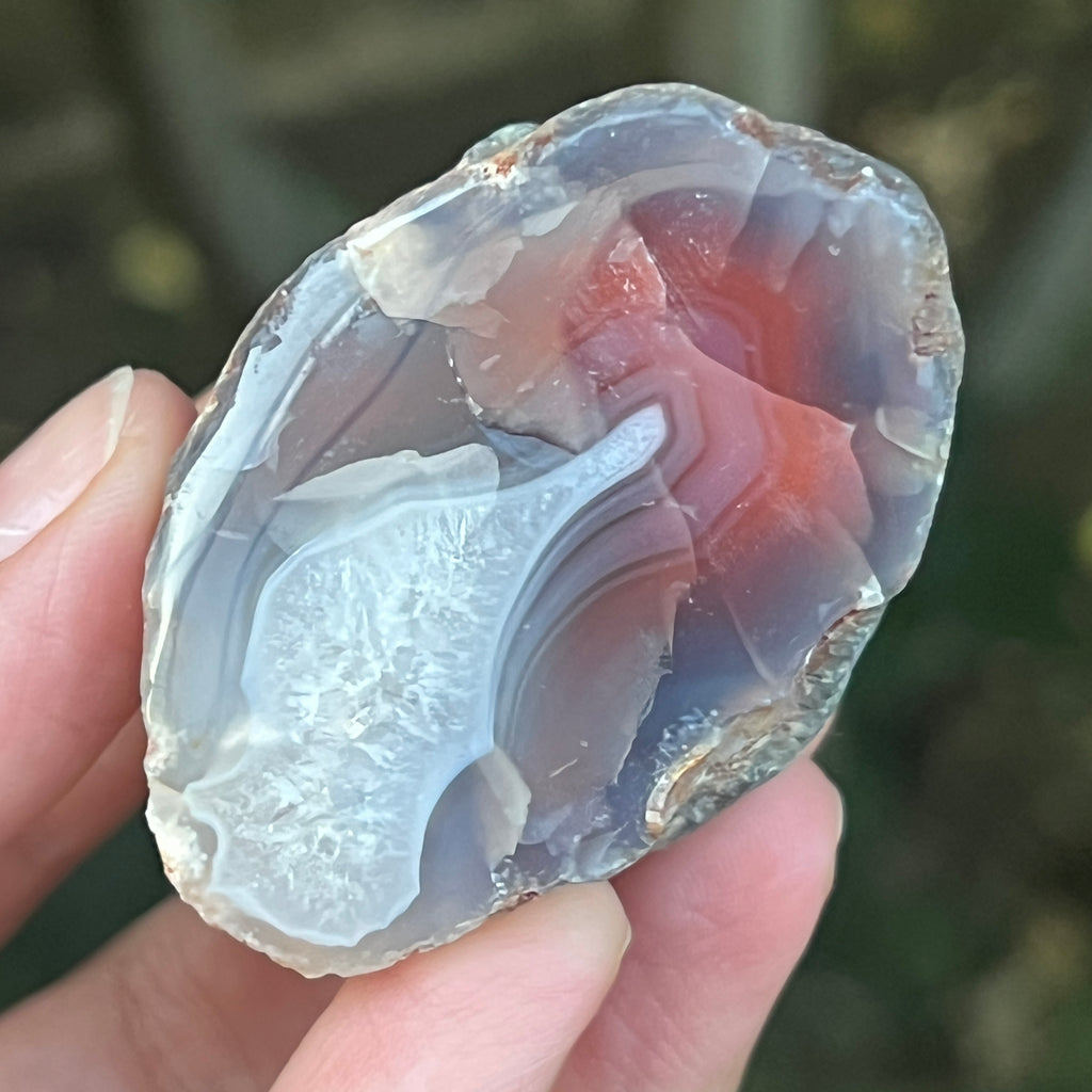 Agat de Botswana, nodul agat river model 9, pietre semipretioase - druzy.ro 5 