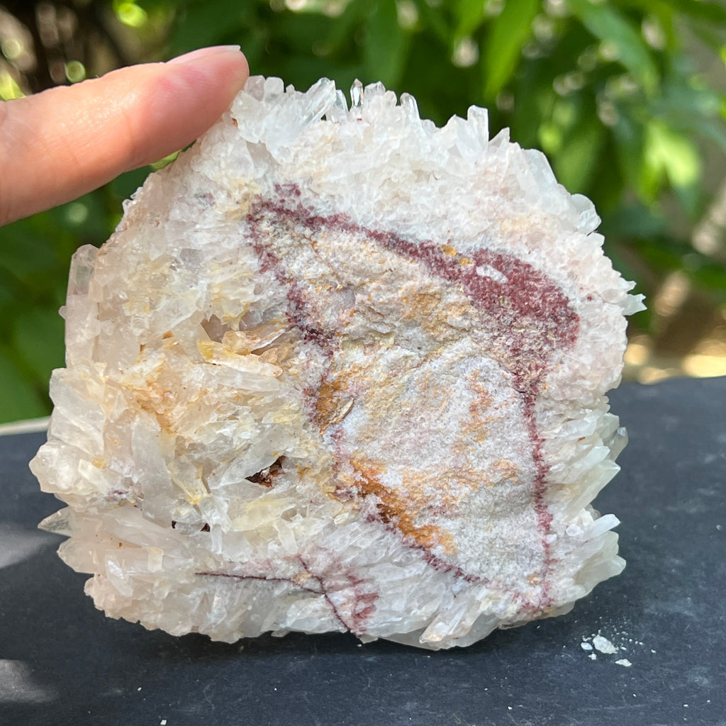 Floare de mina, cluster cuart ICY | Model 2, pietre semipretioase - druzy.ro 2 