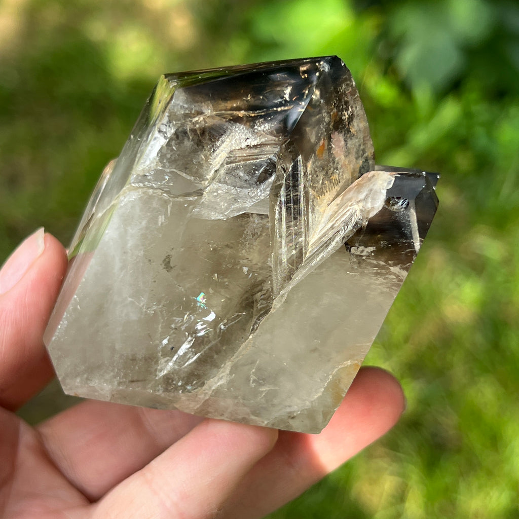 Varf brut cuart fumuriu | Model L9, pietre semipretioase - druzy.ro 9 