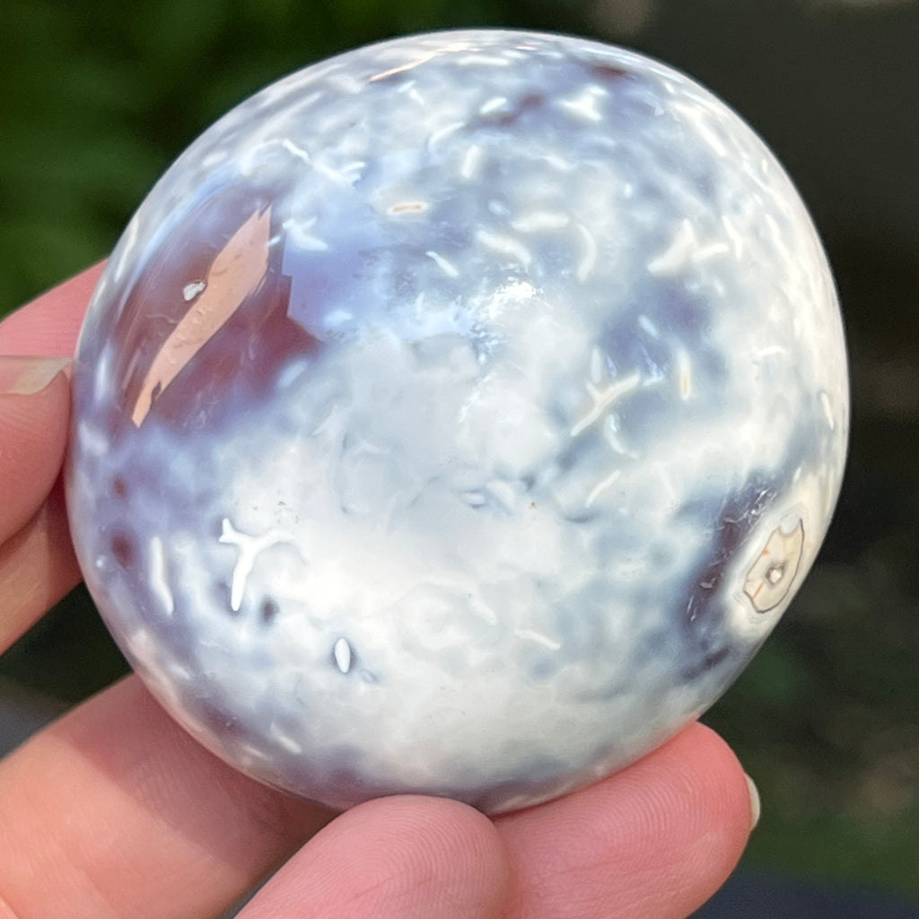 Agat Orca palmstone model 4, pietre semipretioase - druzy.ro 3 