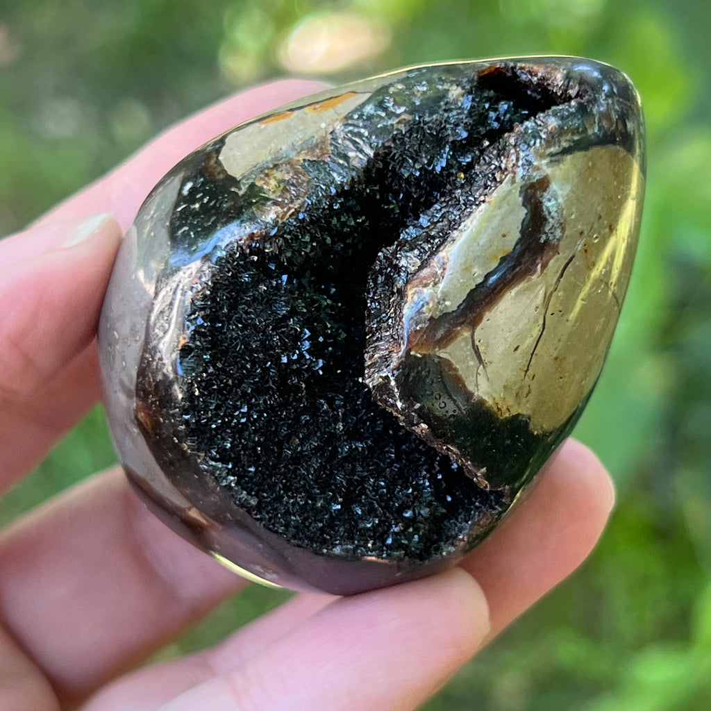 Ou Septaria din Madagascar mini, piatra dragonului, model 14, pietre semipretioase - druzy.ro 3 