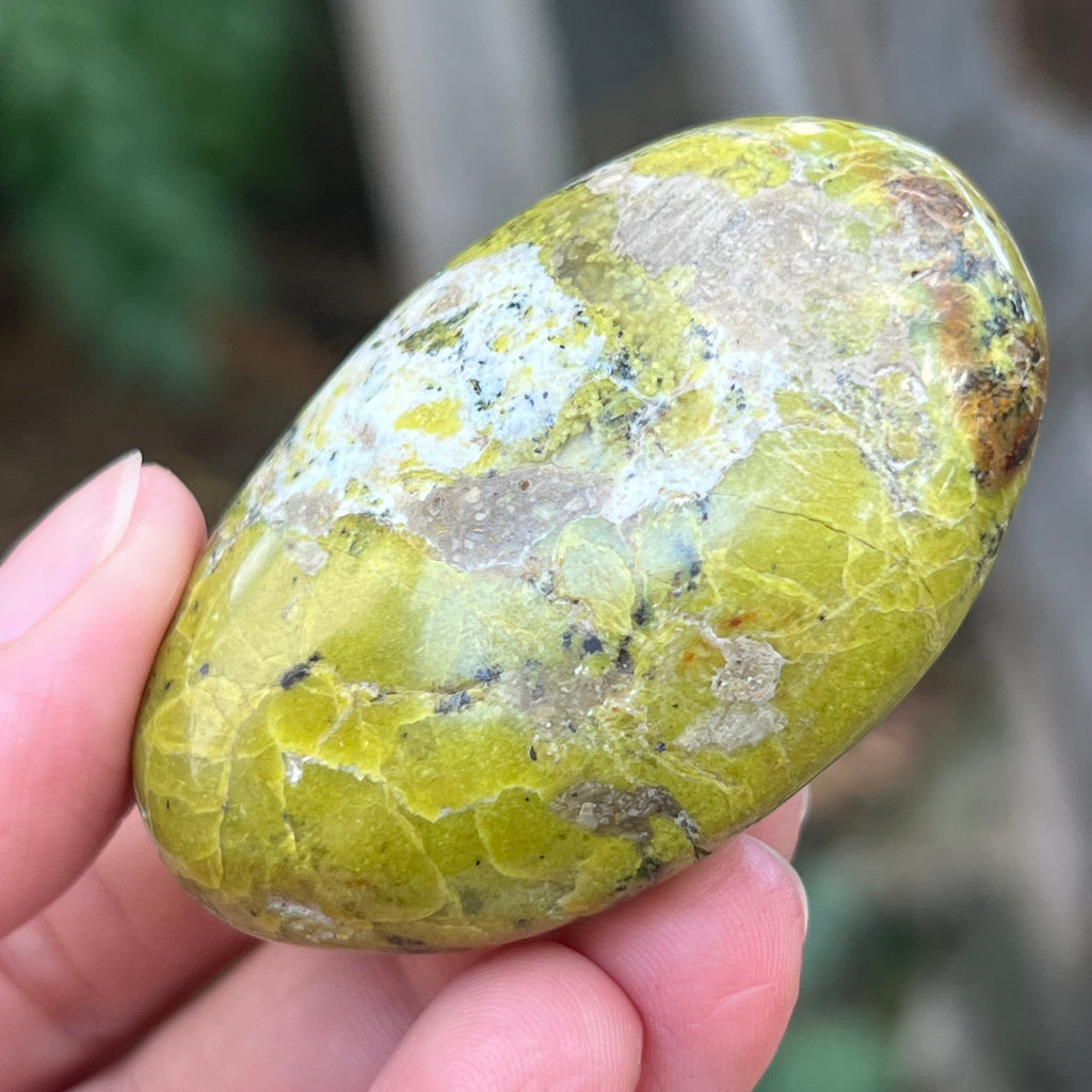 Opal verde palmstone m12, pietre semipretioase - druzy.ro 2 