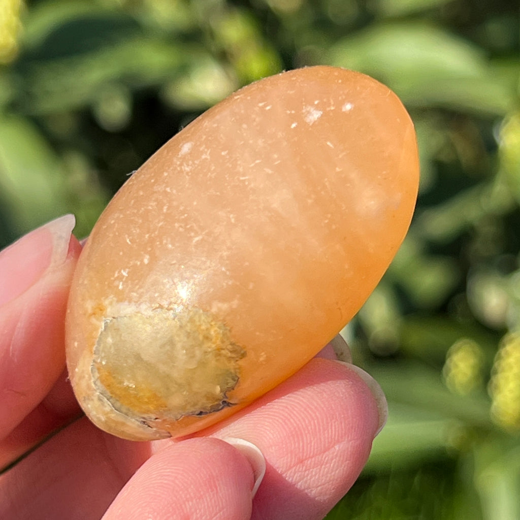 Calcit portocaliu palmstone model 10 (din Madagascar), pietre semipretioase - druzy.ro 4 