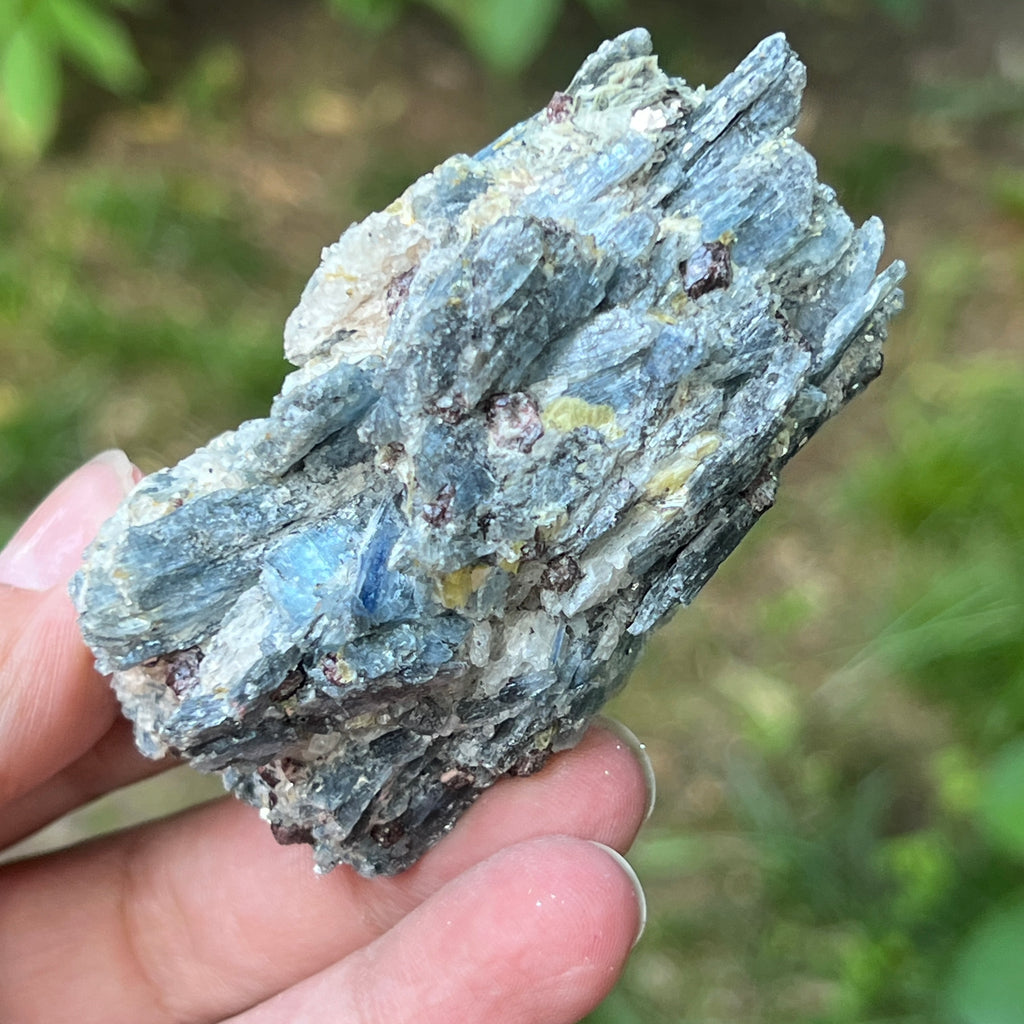 Kianit albastru (Cianit) piatra bruta din Zimbabwe model 4, pietre semipretioase - druzy.ro 8 