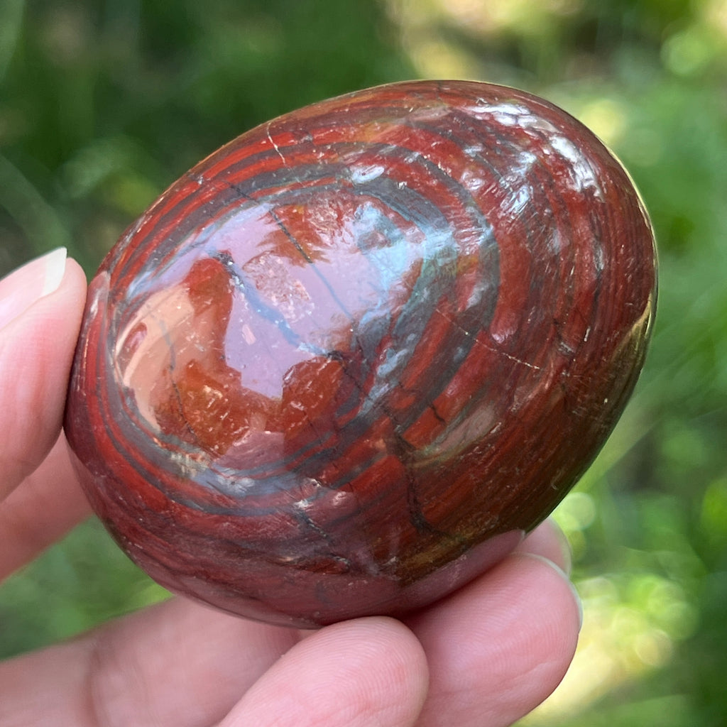 Ou jasp rosu din Zimbabwe model 10, pietre semipretioase - druzy.ro 5 