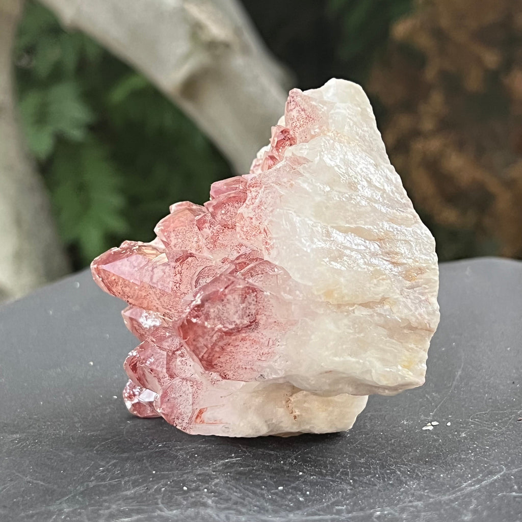 Cluster cuart rosu hematoid m 4a/1, pietre semipretioase - druzy.ro 3