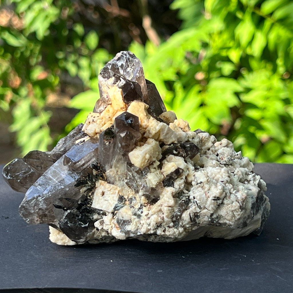 Specimen cluster cuart fumuriu m5, pietre semipretioase - druzy.ro 12 