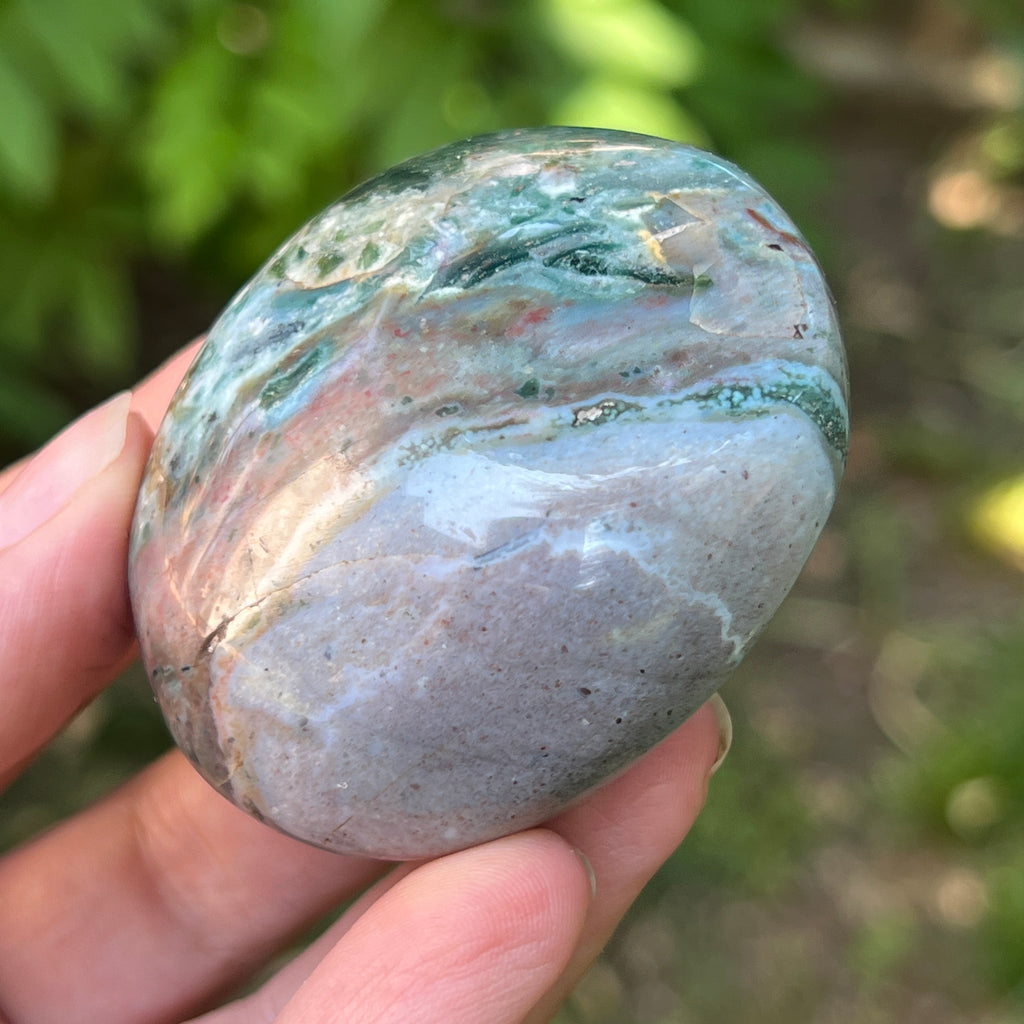 Palmstone jasp ocean | Model 4, pietre semipretioase - druzy.ro 2 