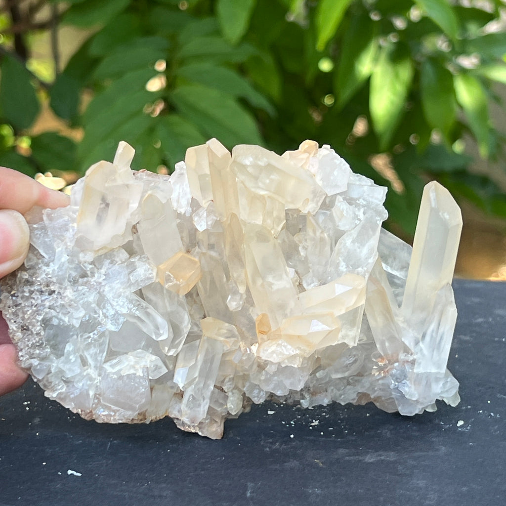 Floare de mina, cluster cuart ICY | Model 11, pietre semipretioase - druzy.ro 6 