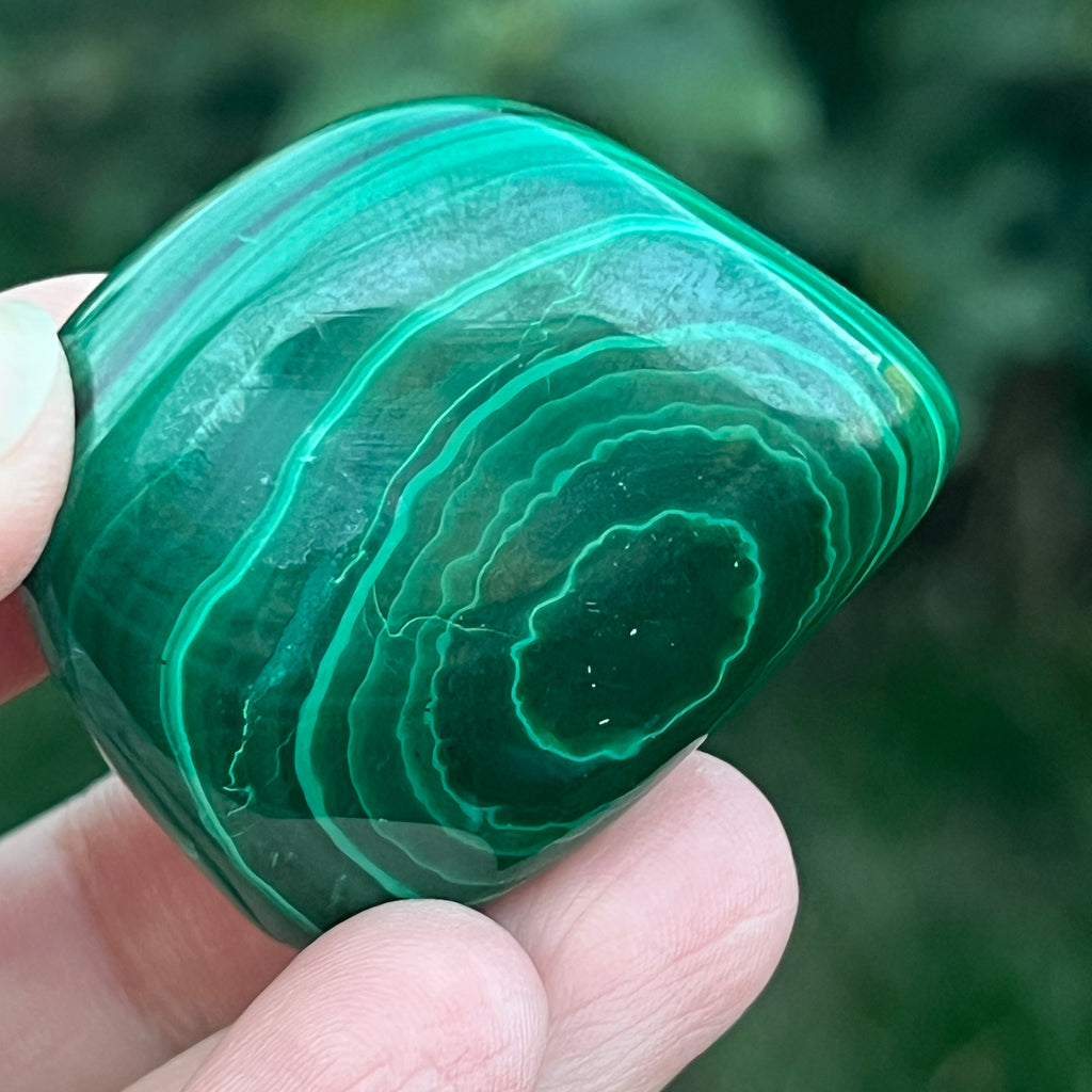Palmstone malachit model 1, pietre semipretioase - druzy.ro 2 