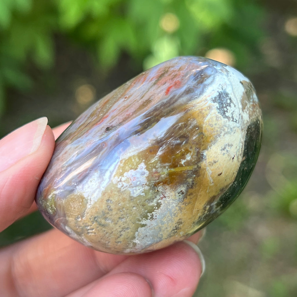 Palmstone jasp ocean | Model 8, pietre semipretioase - druzy.ro 4 