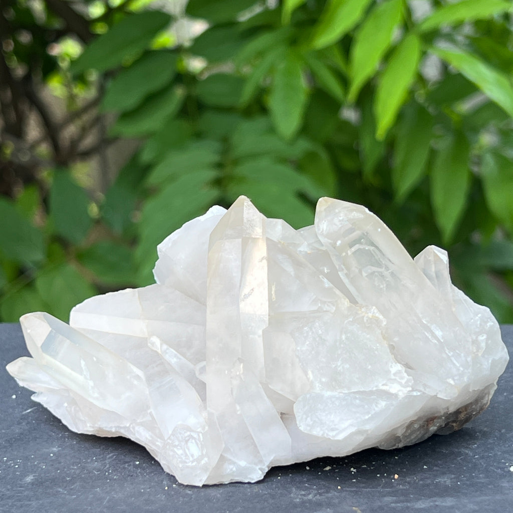 Floare de mina, cluster cuart ICY | Model 12, pietre semipretioase - druzy.ro 6 