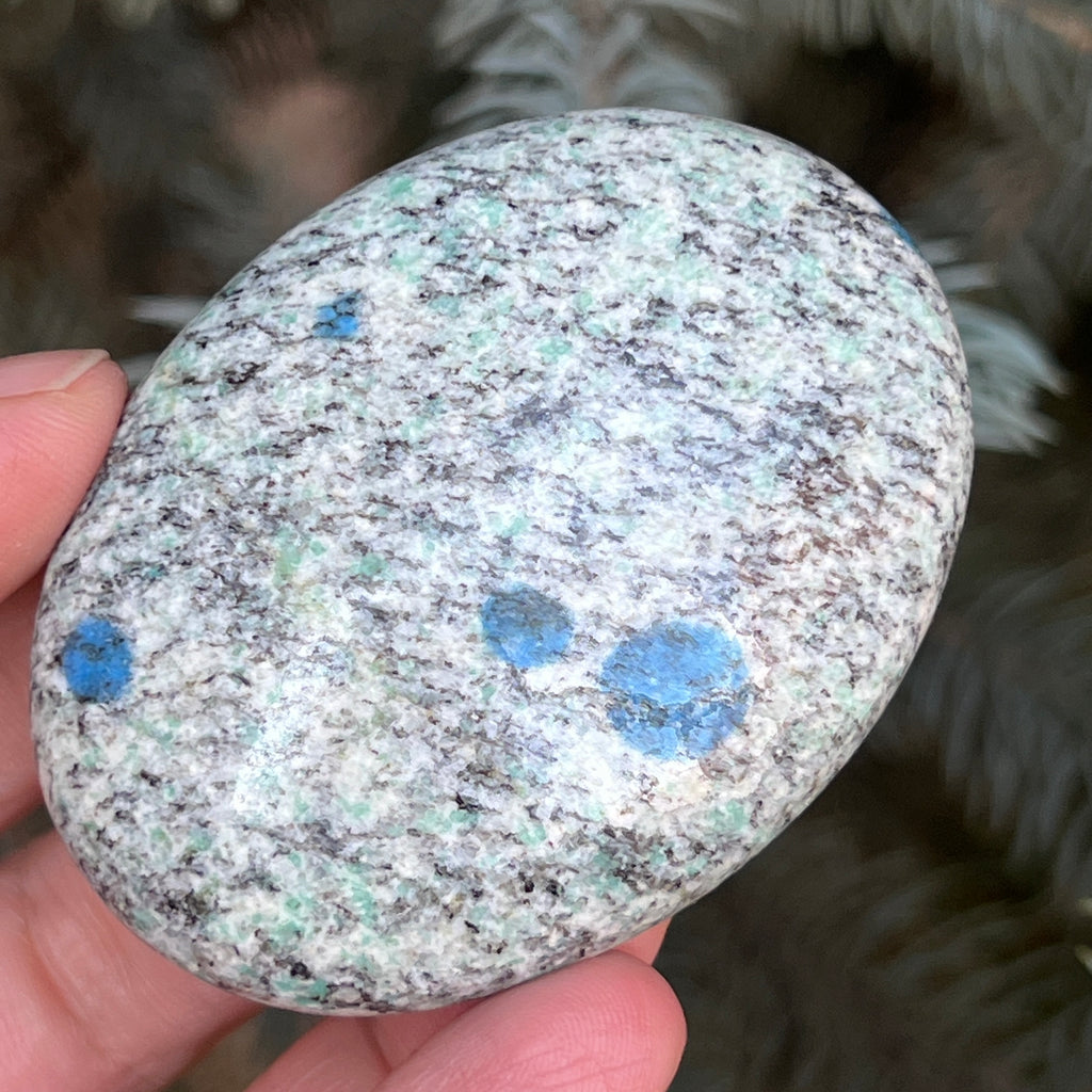 Palmstone K2 Granit cu azurit model 6, pietre semipretioase - druzy.ro 3 