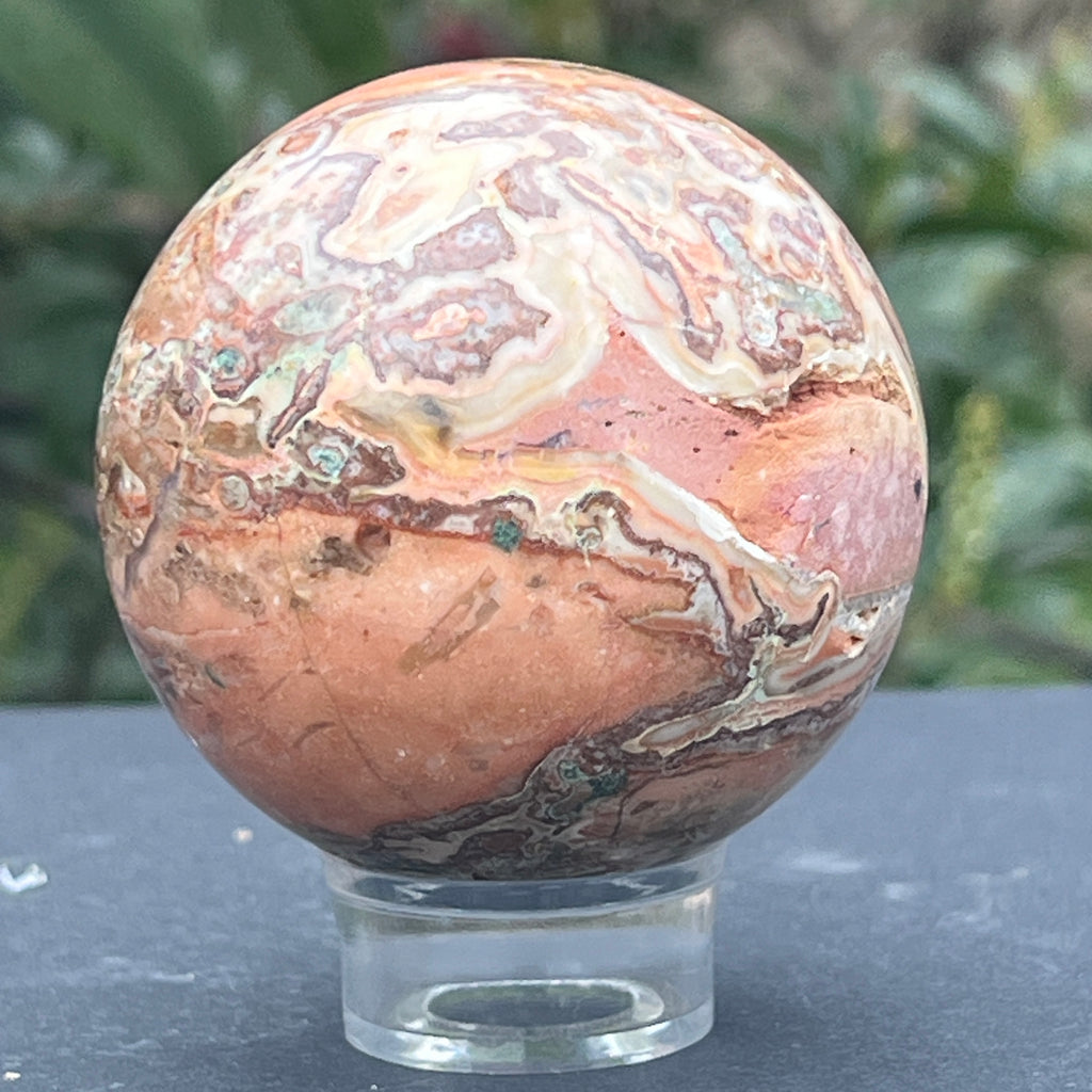 Sfera jasp peisaj ( landscape) din Namibia model 3, pietre semipretioase - druzy.ro 4 