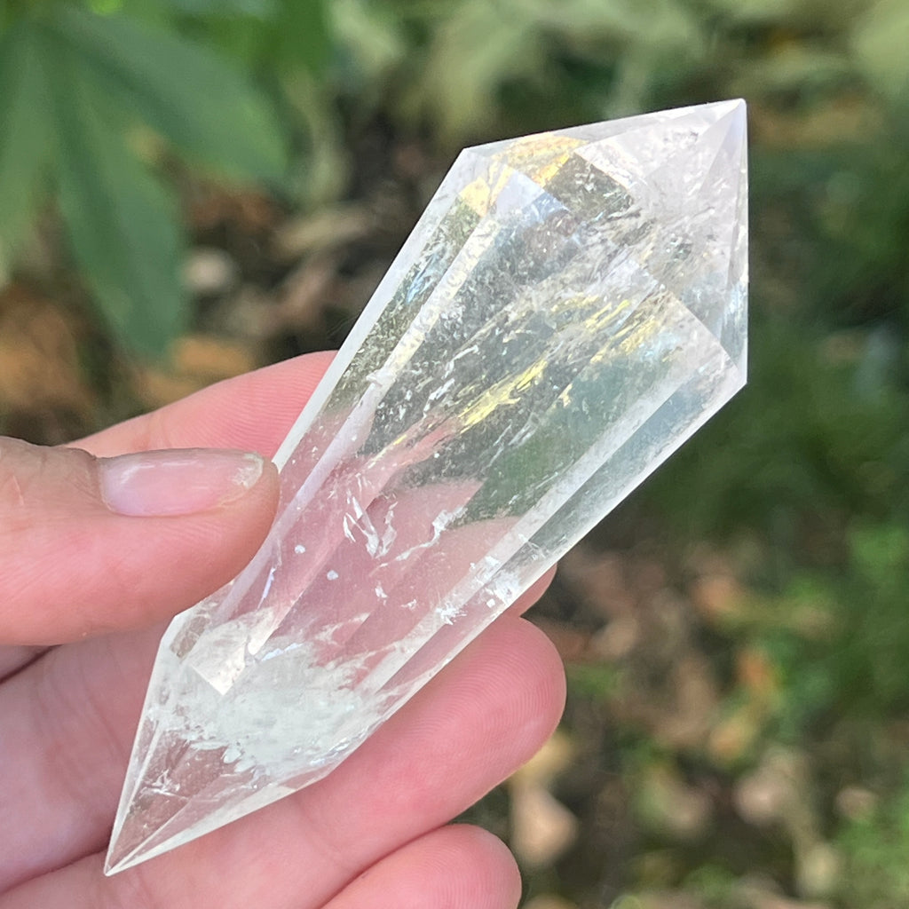 Bagheta cuart vogel, 12 fete, Brazilia model 35, pietre semipretioase - druzy.ro 3 