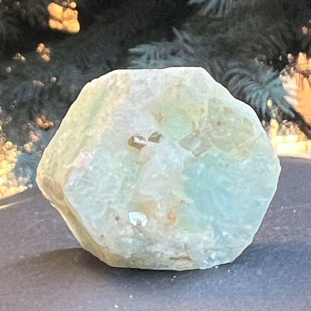 Acvamarin Pakistan piatra bruta model pk3, druzy.ro, pietre semipretioase 3