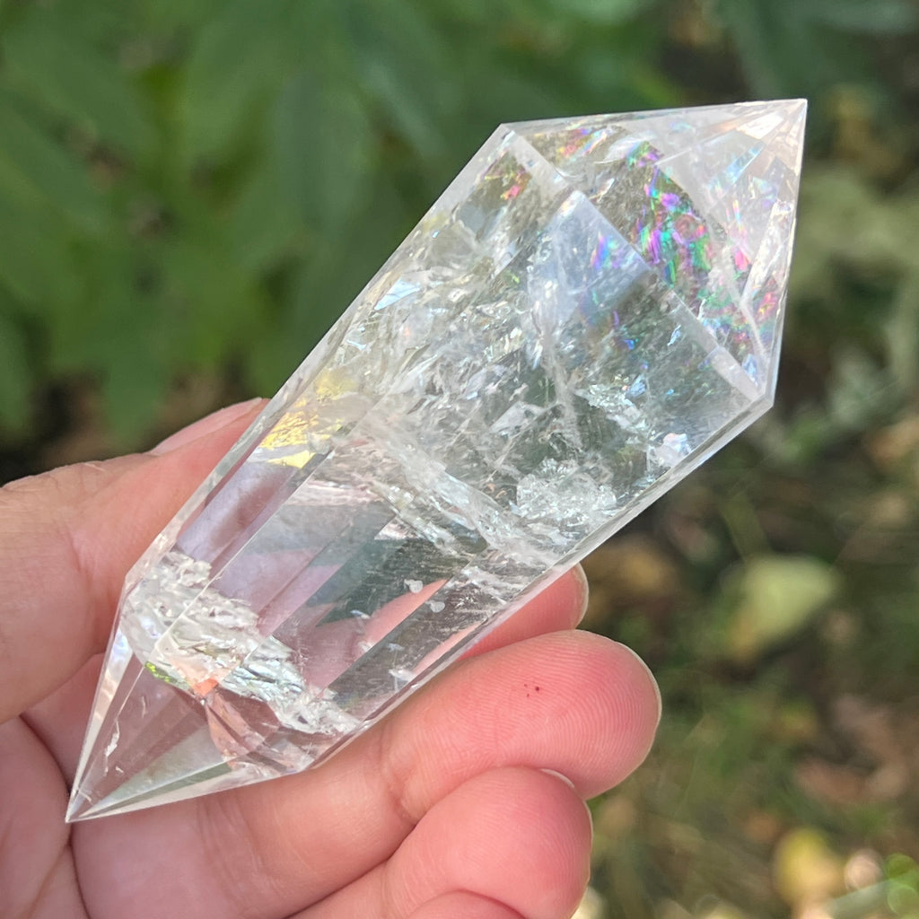 Bagheta cuart vogel, 12 fete, Brazilia model 24, pietre semipretioase - druzy.ro 3 