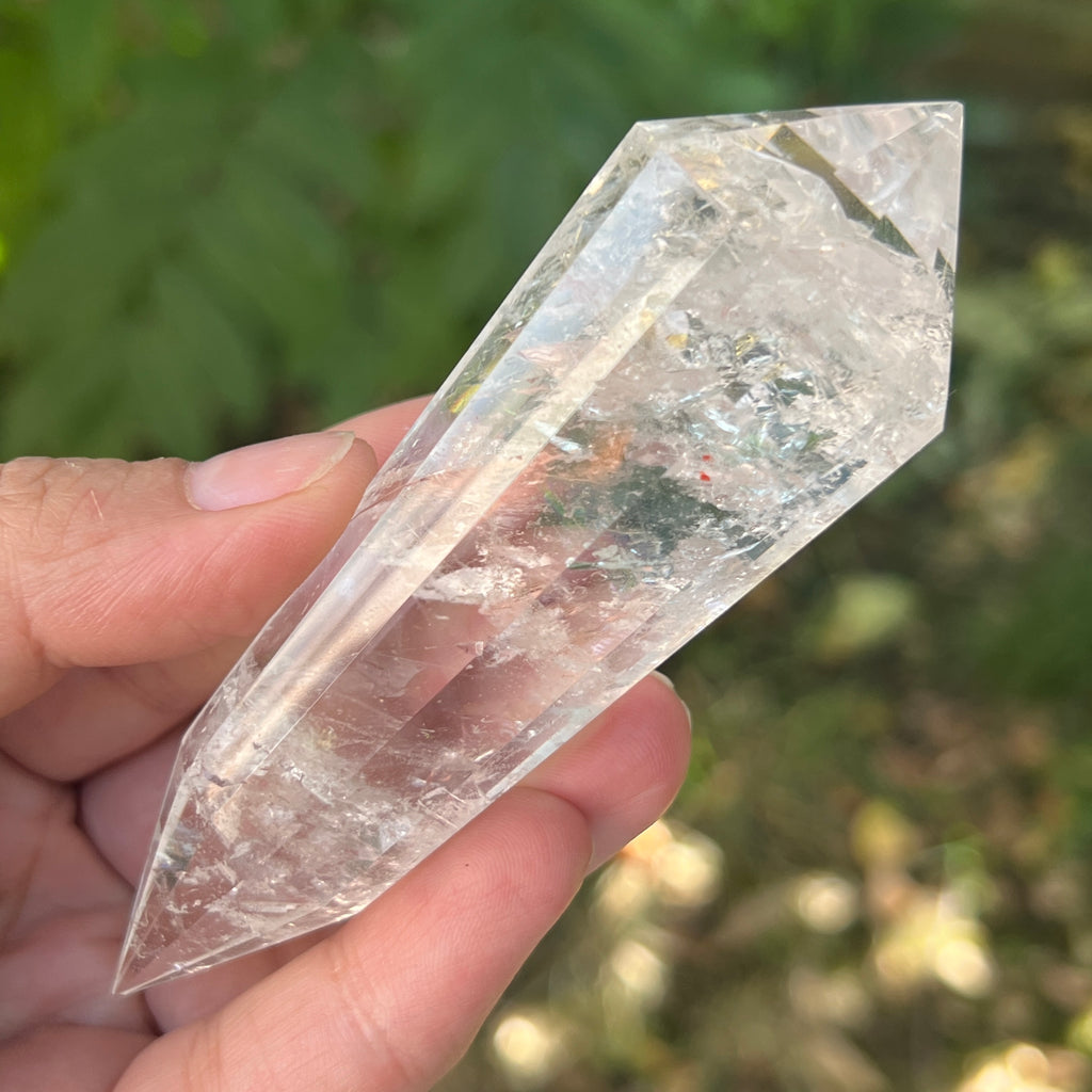 Bagheta cuart vogel, 12 fete, Brazilia model 28, pietre semipretioase - druzy.ro 3 