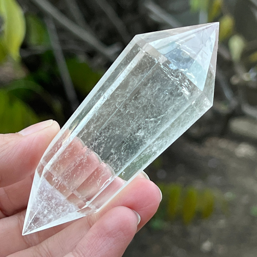 Bagheta cuart vogel, 12 fete, Brazilia model 20, pietre semipretioase - druzy.ro 4 