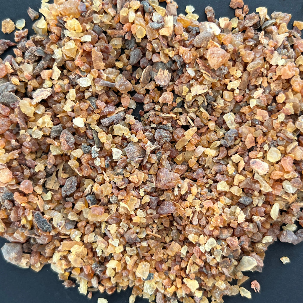 Smirnă etiopiană – rășină naturală pentru ardere, pietre semipretioase - druzy.ro 2 