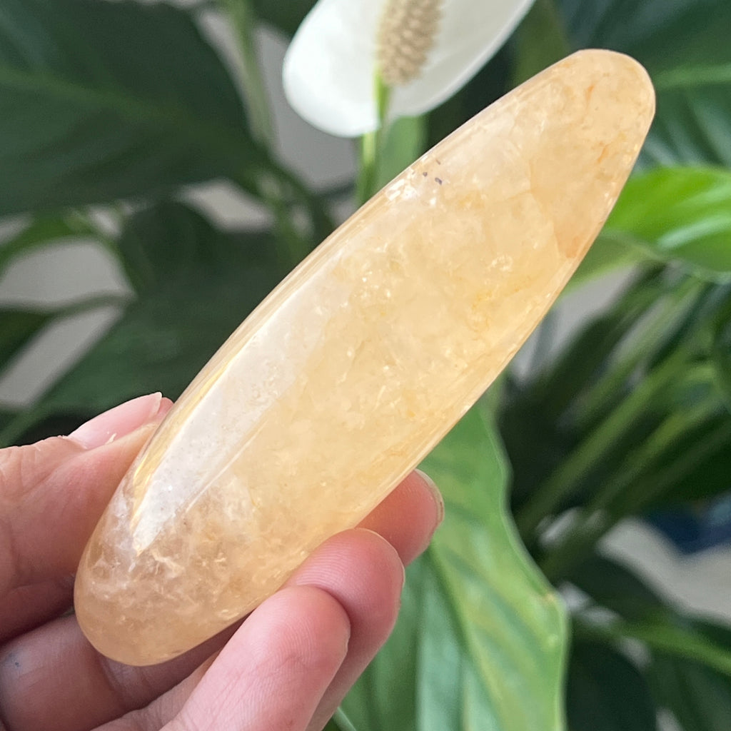 Bagheta golden healer, cuart lamaie model 12, pietre semipretioase - druzy.ro 4 