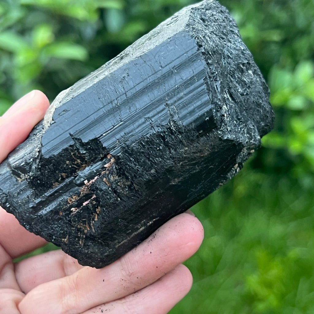 Turmalina neagra piatra bruta L15, pietre semipretioase - druzy.ro 8 
